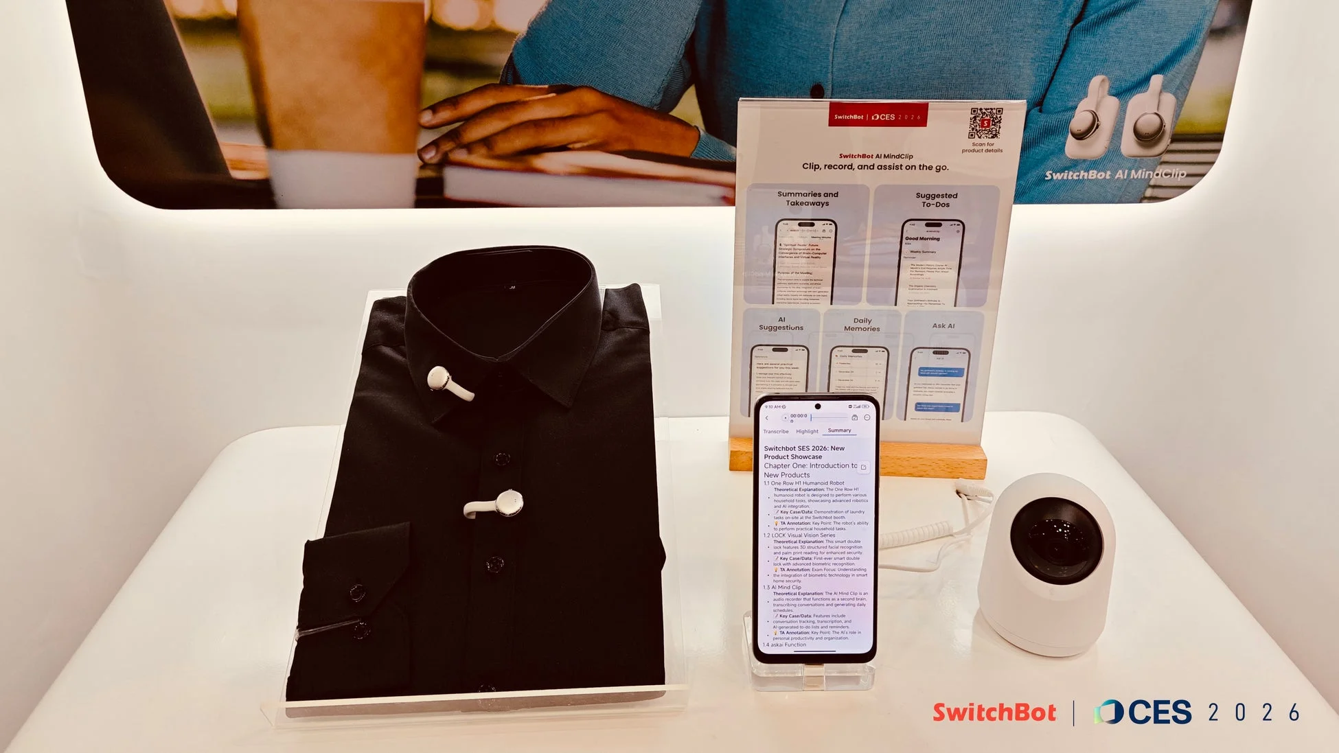 SwitchBot AI MindClip