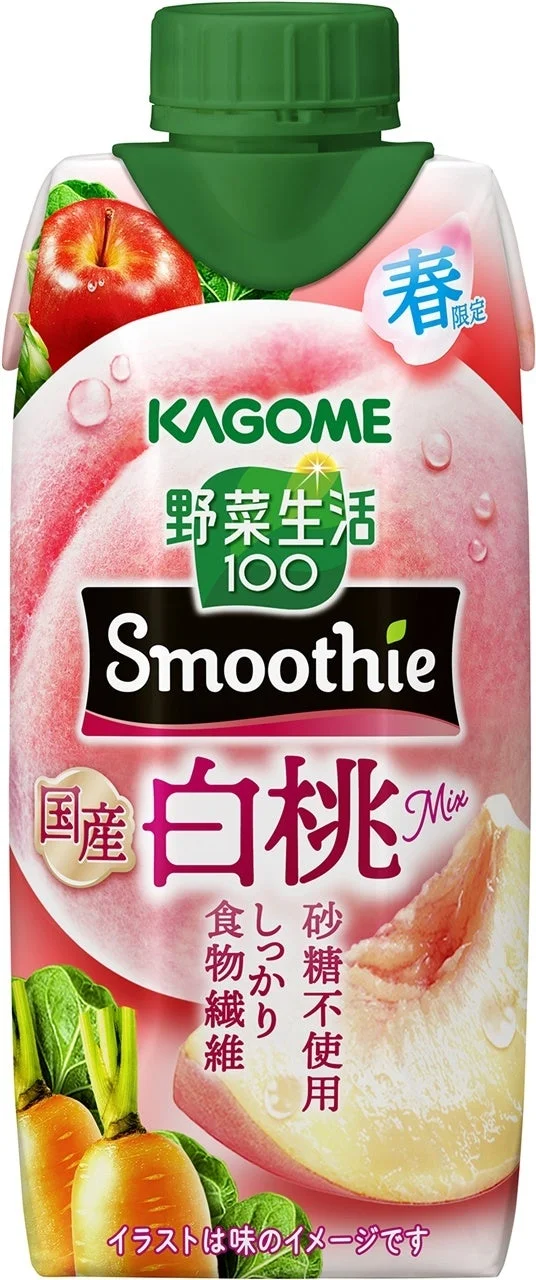 野菜生活100 Smoothie国産白桃mｉｘ
