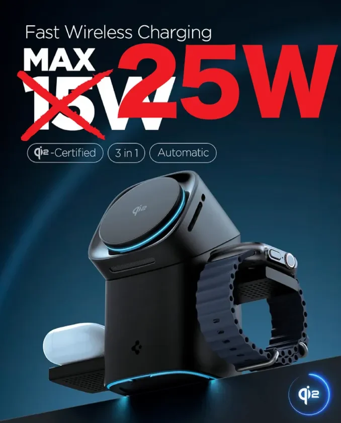 25W高速充電対応