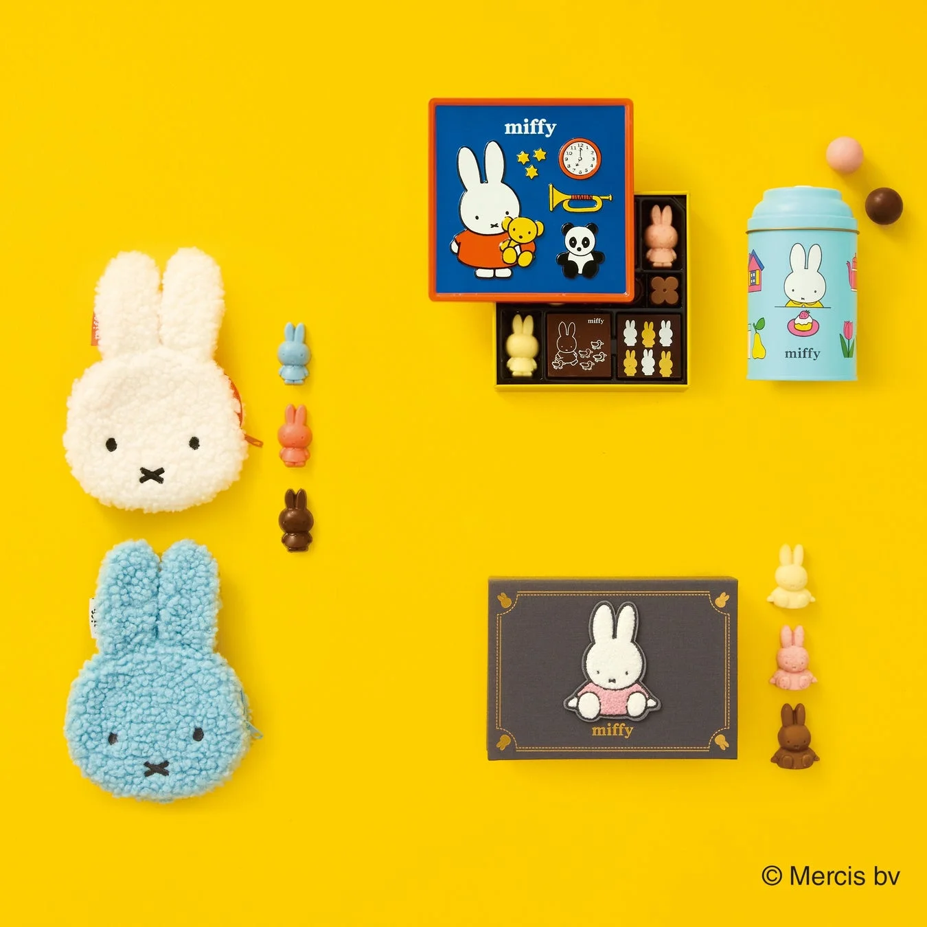 ミッフィーのチョコレートとポーチ