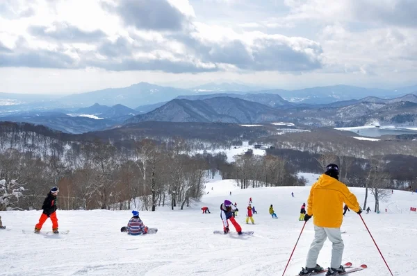 スキー場の景色