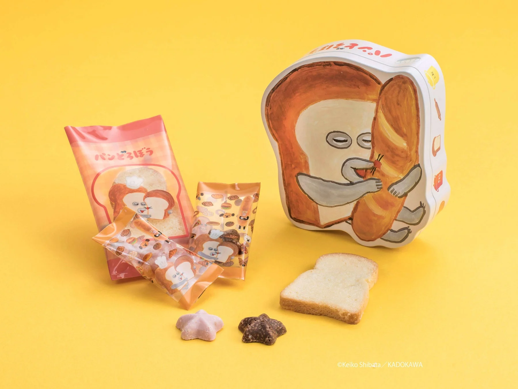 パンどろぼうの焼き菓子と缶