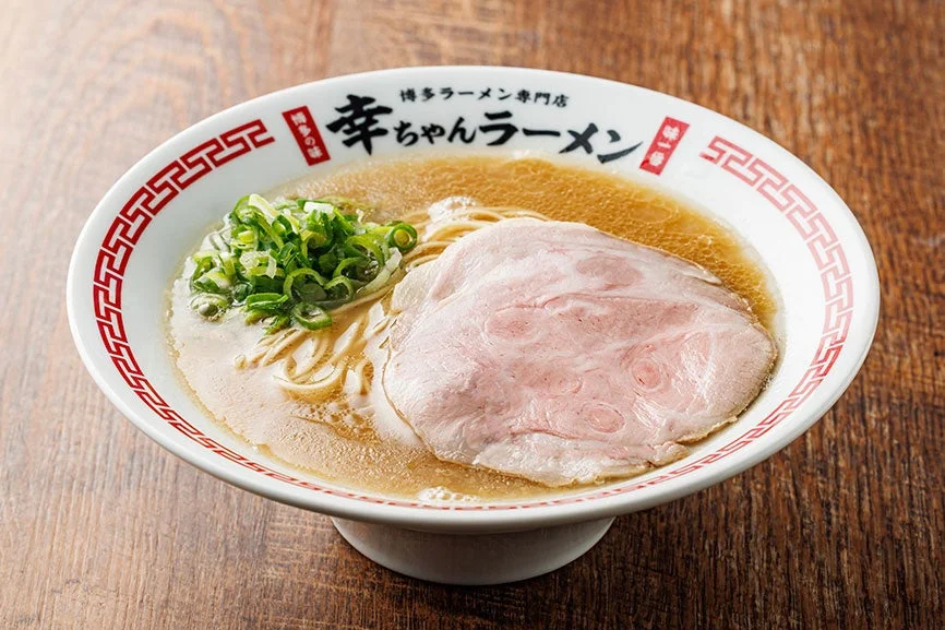 幸ちゃんラーメンの豚骨ラーメン