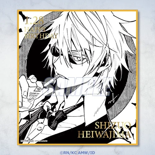 誕生日特典 箔押しミニ色紙