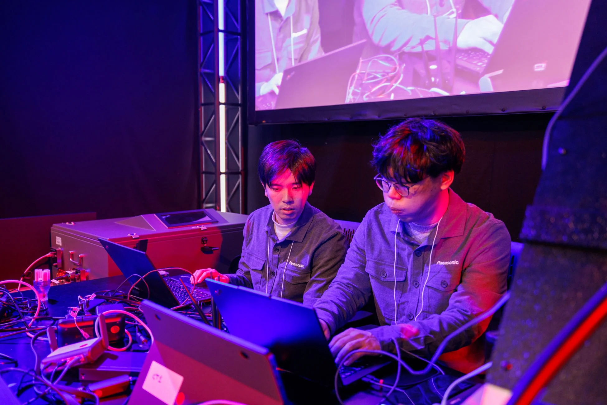 イベント中の参加者