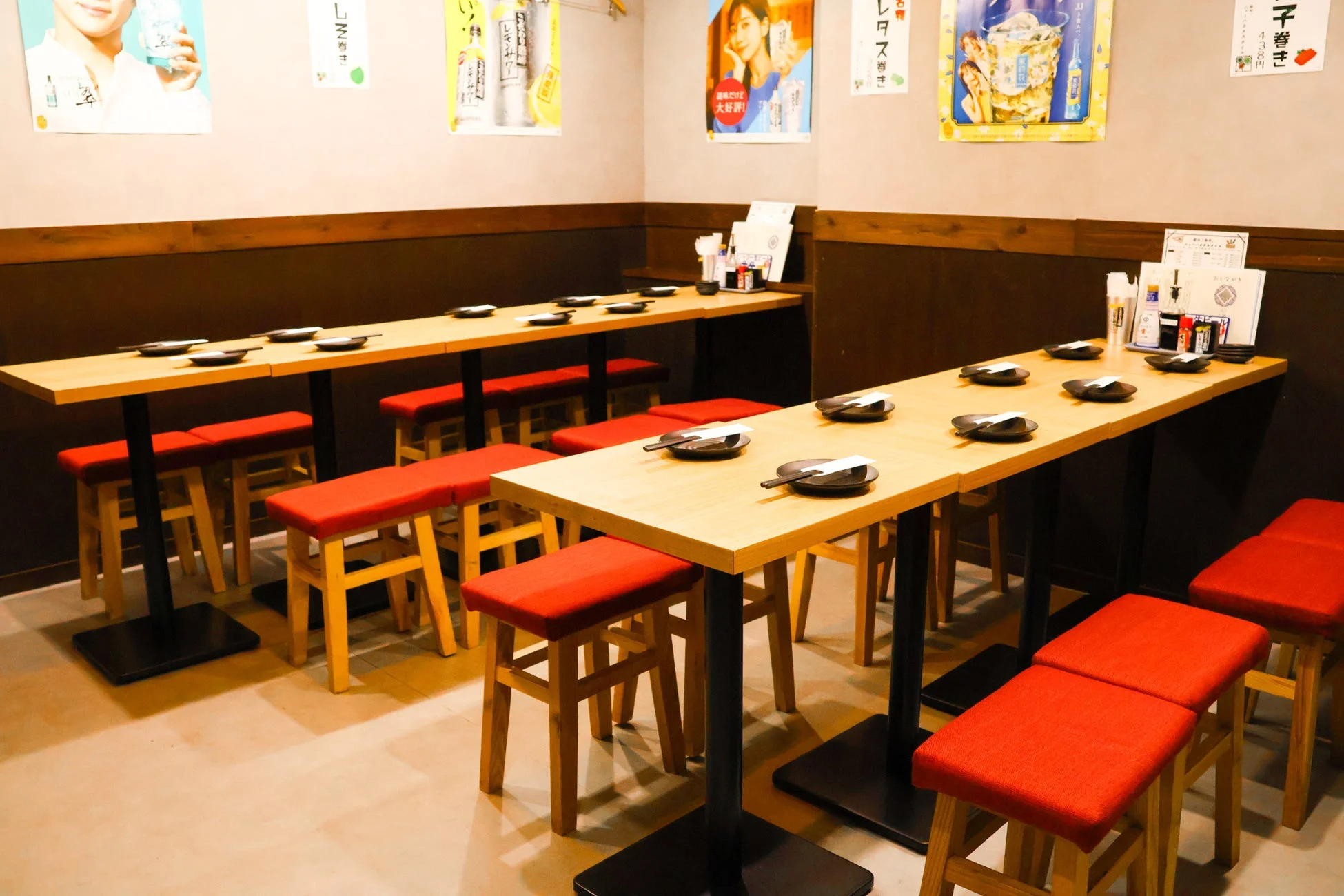 店内個室風の席