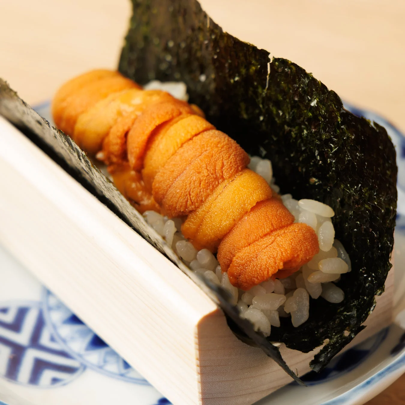 ウニの軍艦巻き