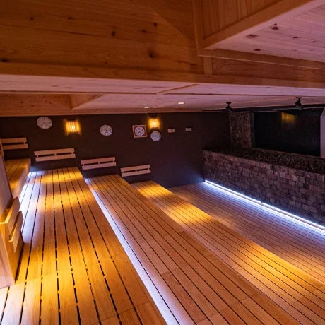 花園温泉sauna kukkaのサウナ室
