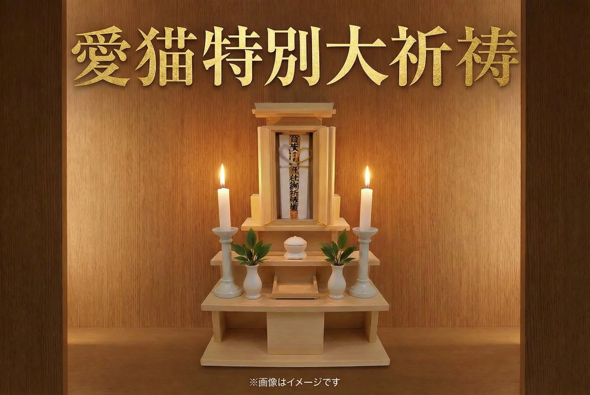 愛猫特別大祈祷のイメージ