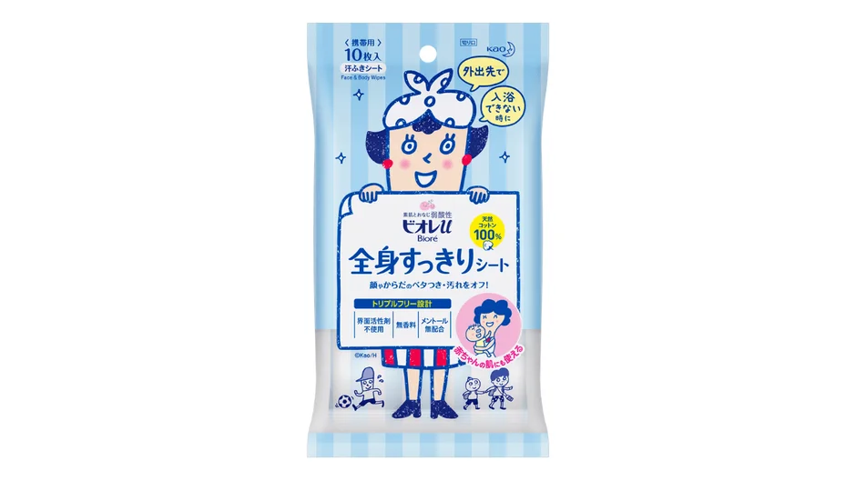 ビオレ全身すっきりシート