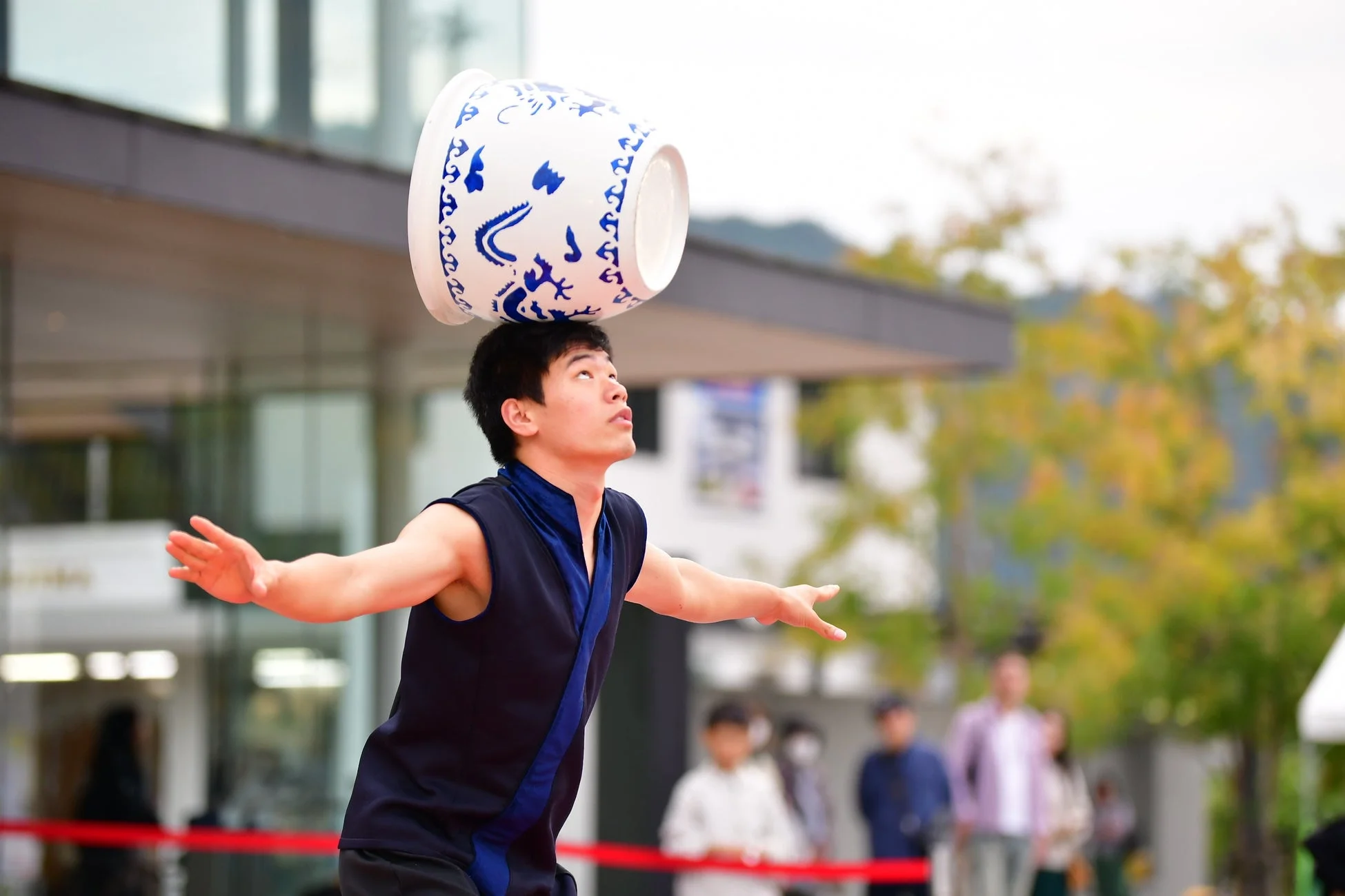 大道芸 バランス芸