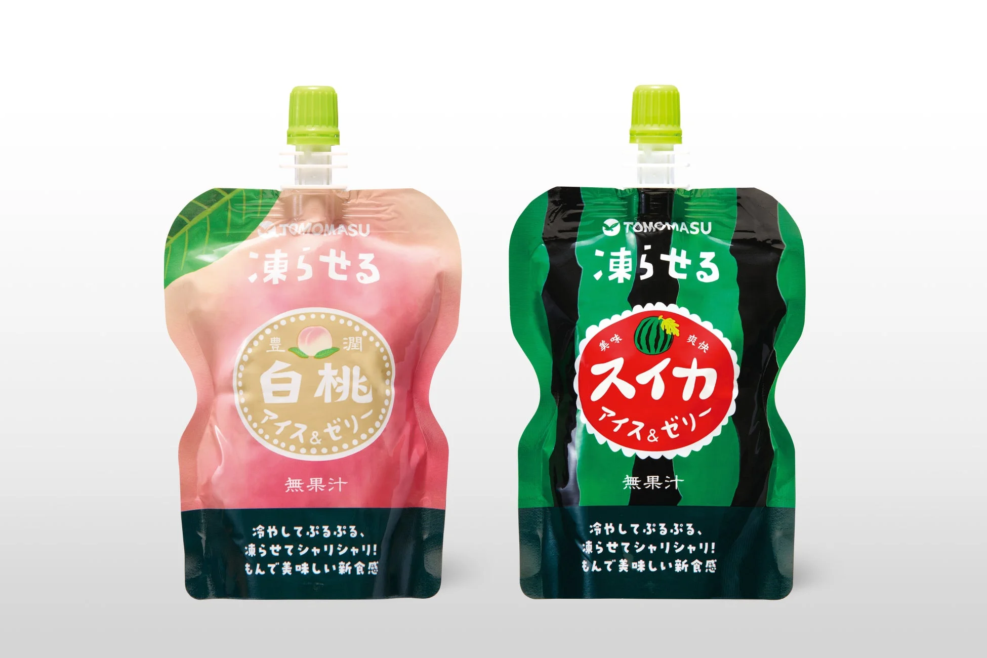 果実アイス＆ゼリー 白桃とスイカ