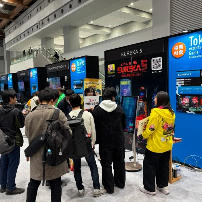 会場での試遊風景2