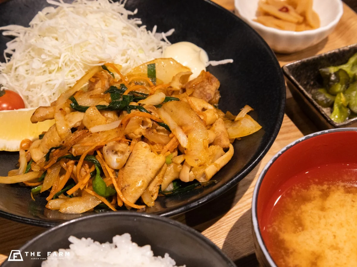 ザファーム食堂の定食