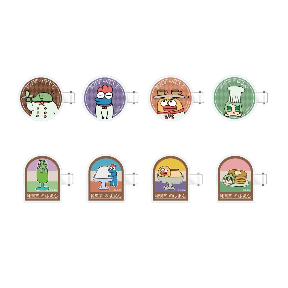 アクリルヘアクリップ