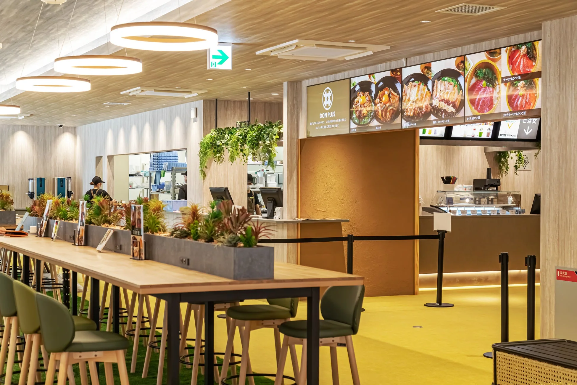 花園温泉sauna kukkaの食堂内観