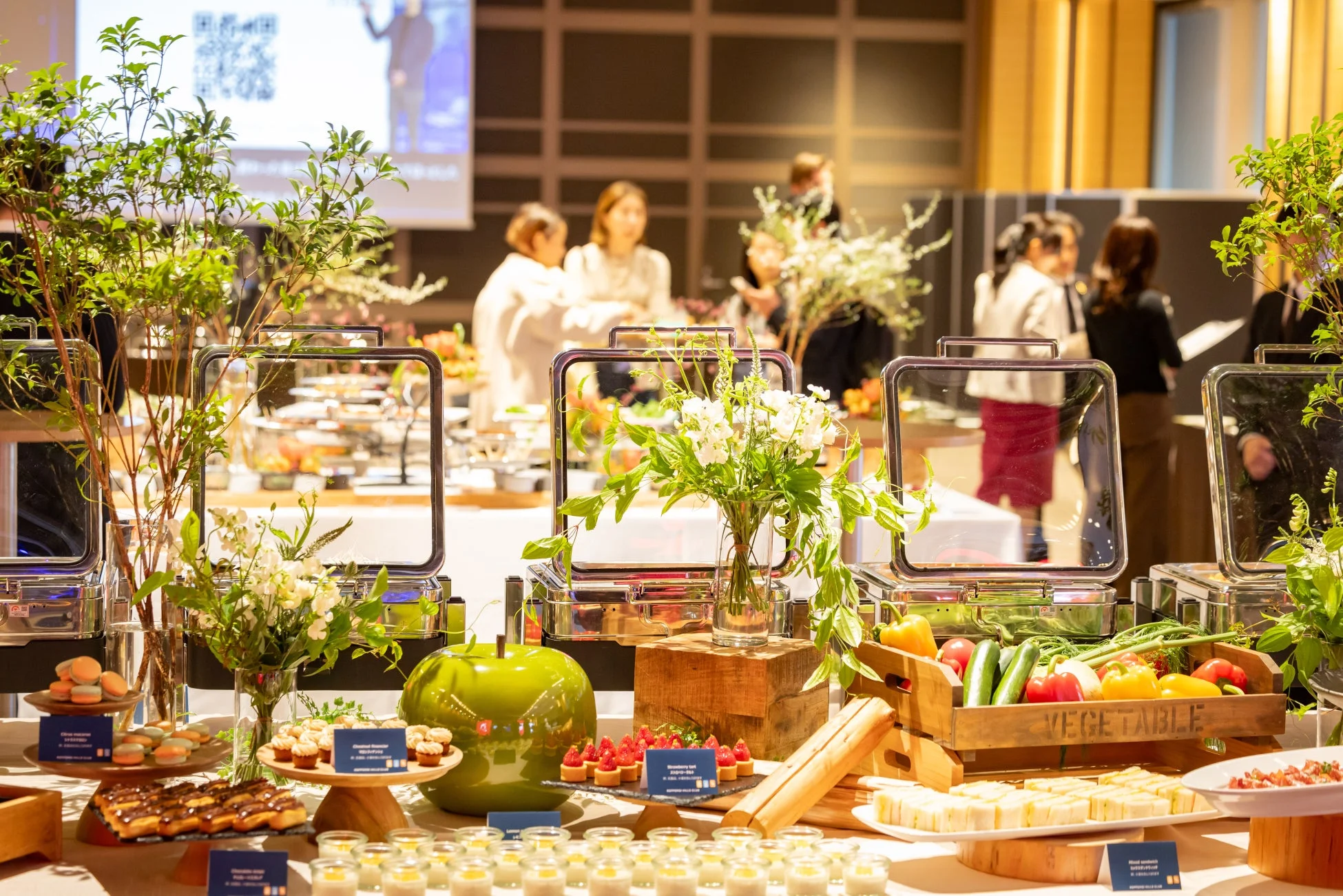 ケータリングの様子