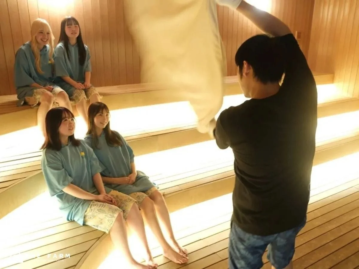 サウナでのアウフグース