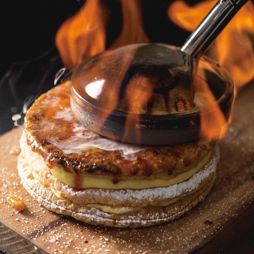 マックスイーツのキャラメルブリュレ ミルフィーユ