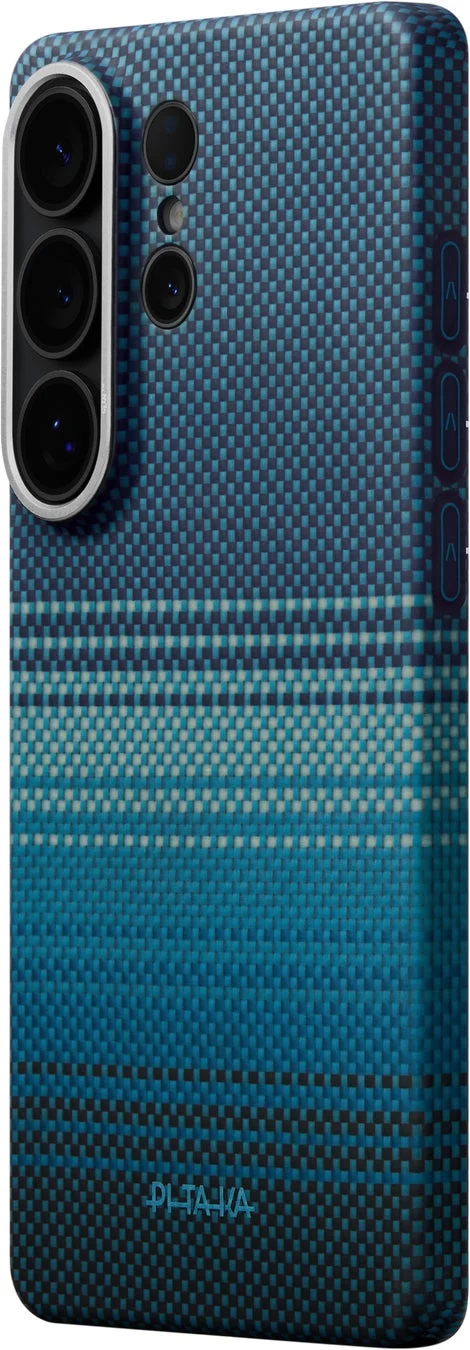 PITAKAスマートフォンケース青黒