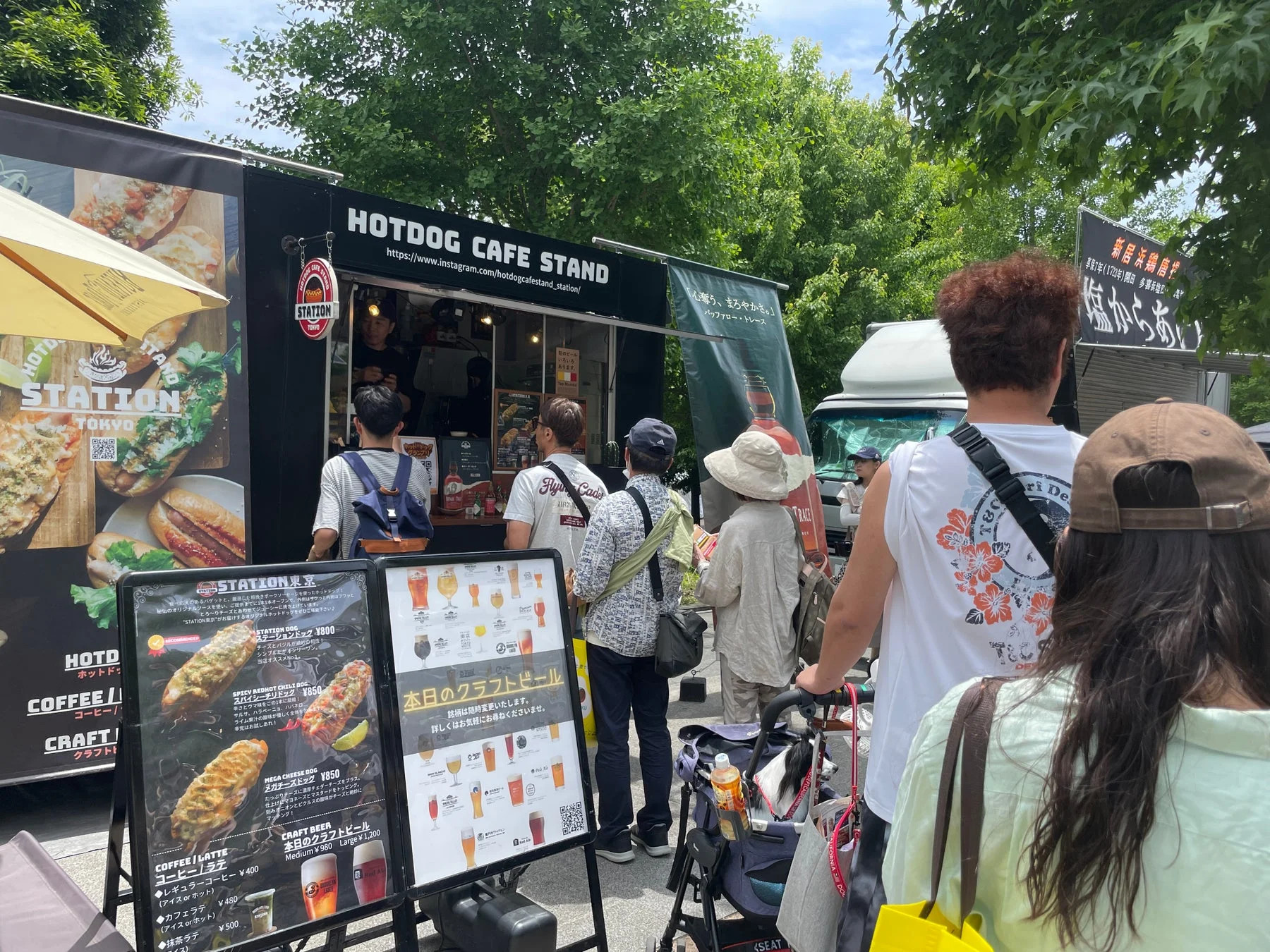 ホットドッグカフェスタンド