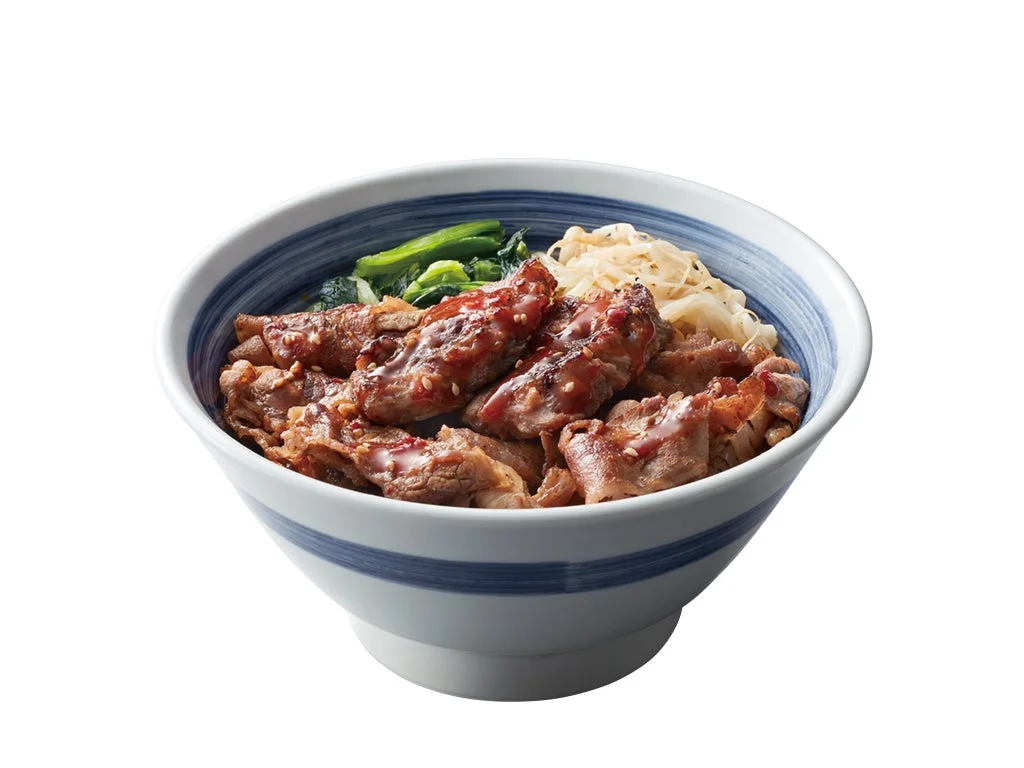 名物焼きたてのカルビ丼