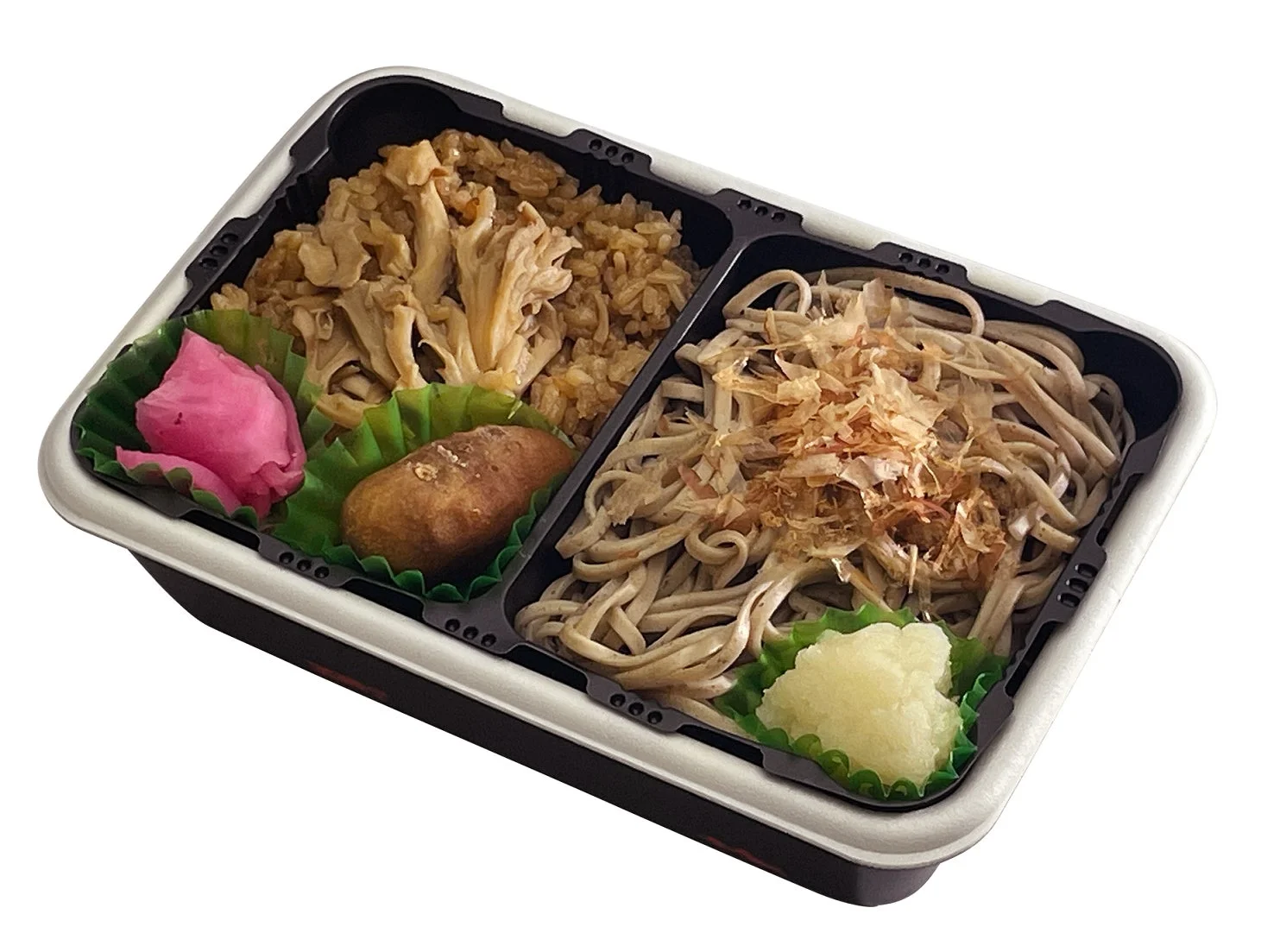 九頭竜舞茸ご飯と越前そば