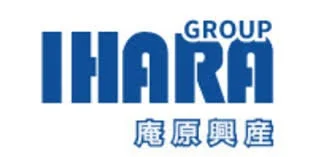 IHARA GROUPと庵原興産のロゴ