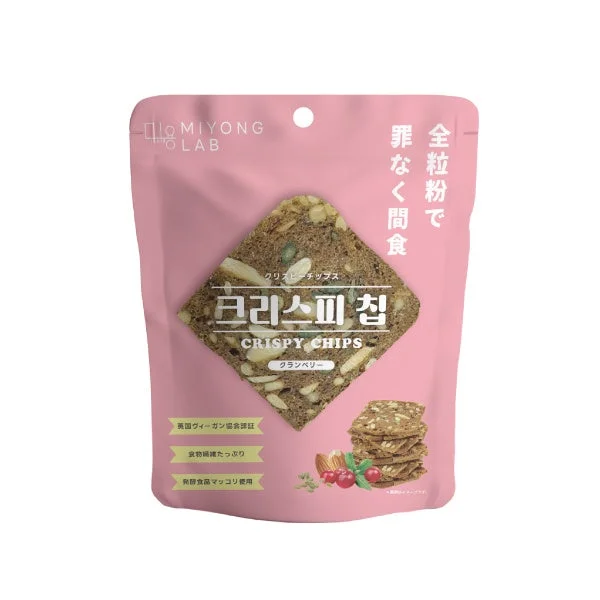 MIYONG LAB 全粒粉クリスピーチップス クランベリー