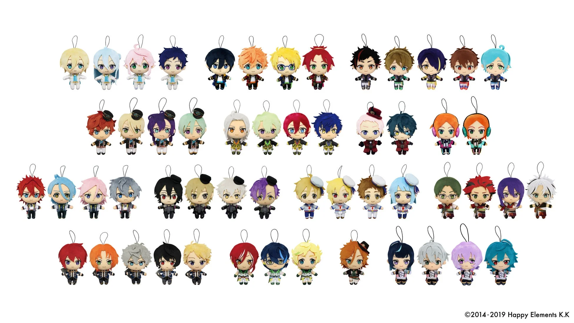 オリジナルぬいぐるみキーホルダー