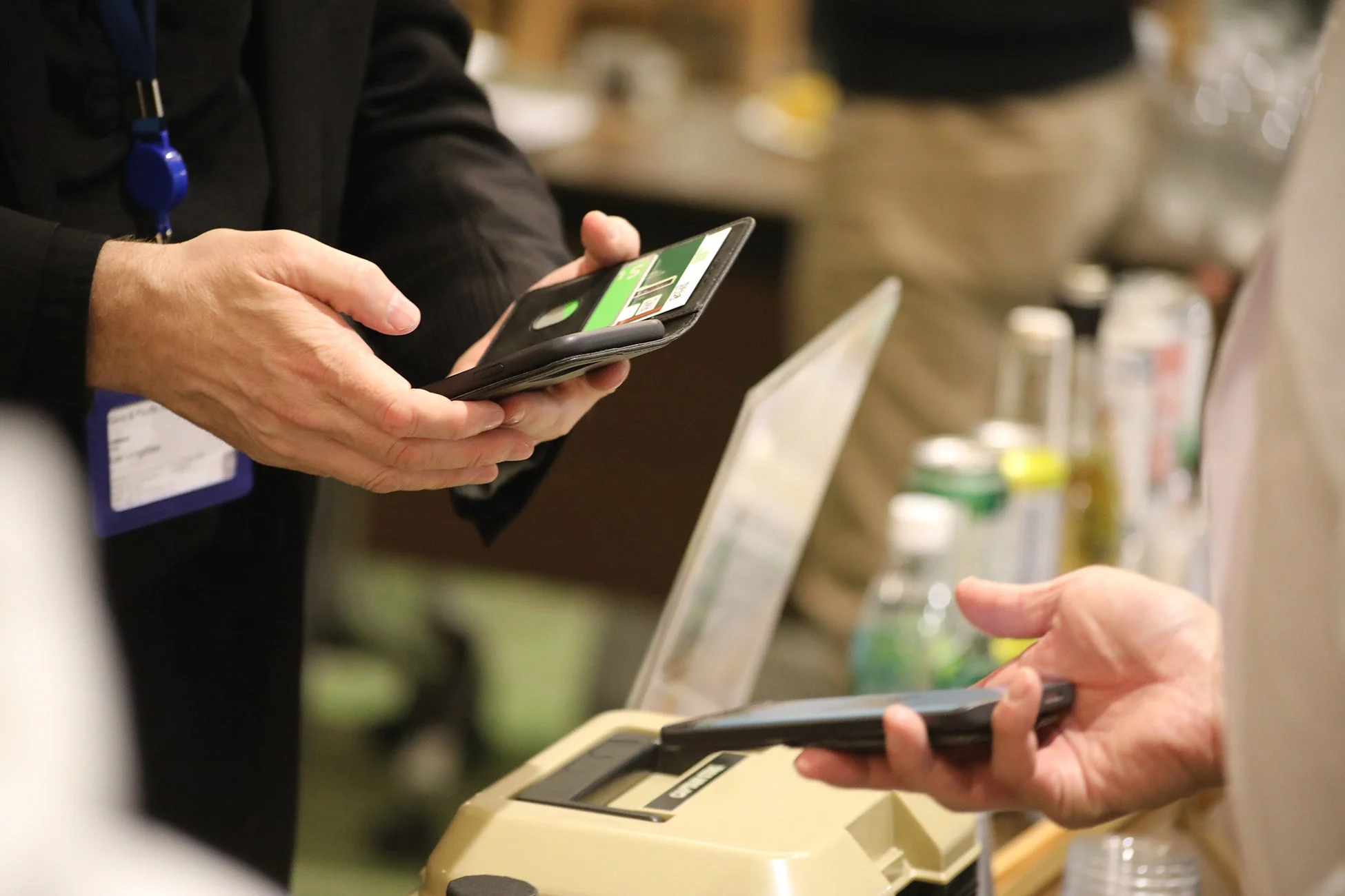 イベントのチェックイン風景