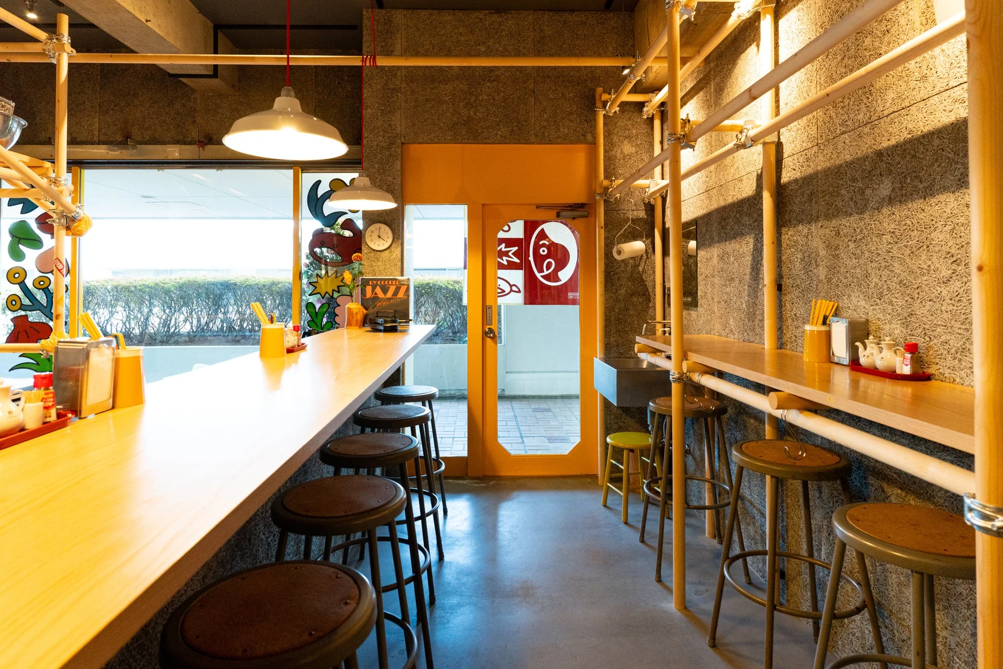 店内カウンター席