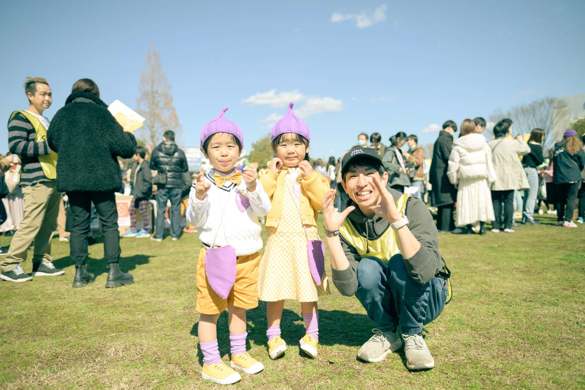 おいもフェスでの子供たちの体験活動