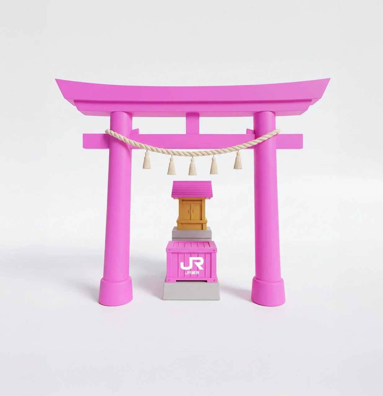 ギャル神社本殿 & デコ神社ミラー