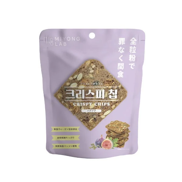 MIYONG LAB 全粒粉クリスピーチップス イチジク