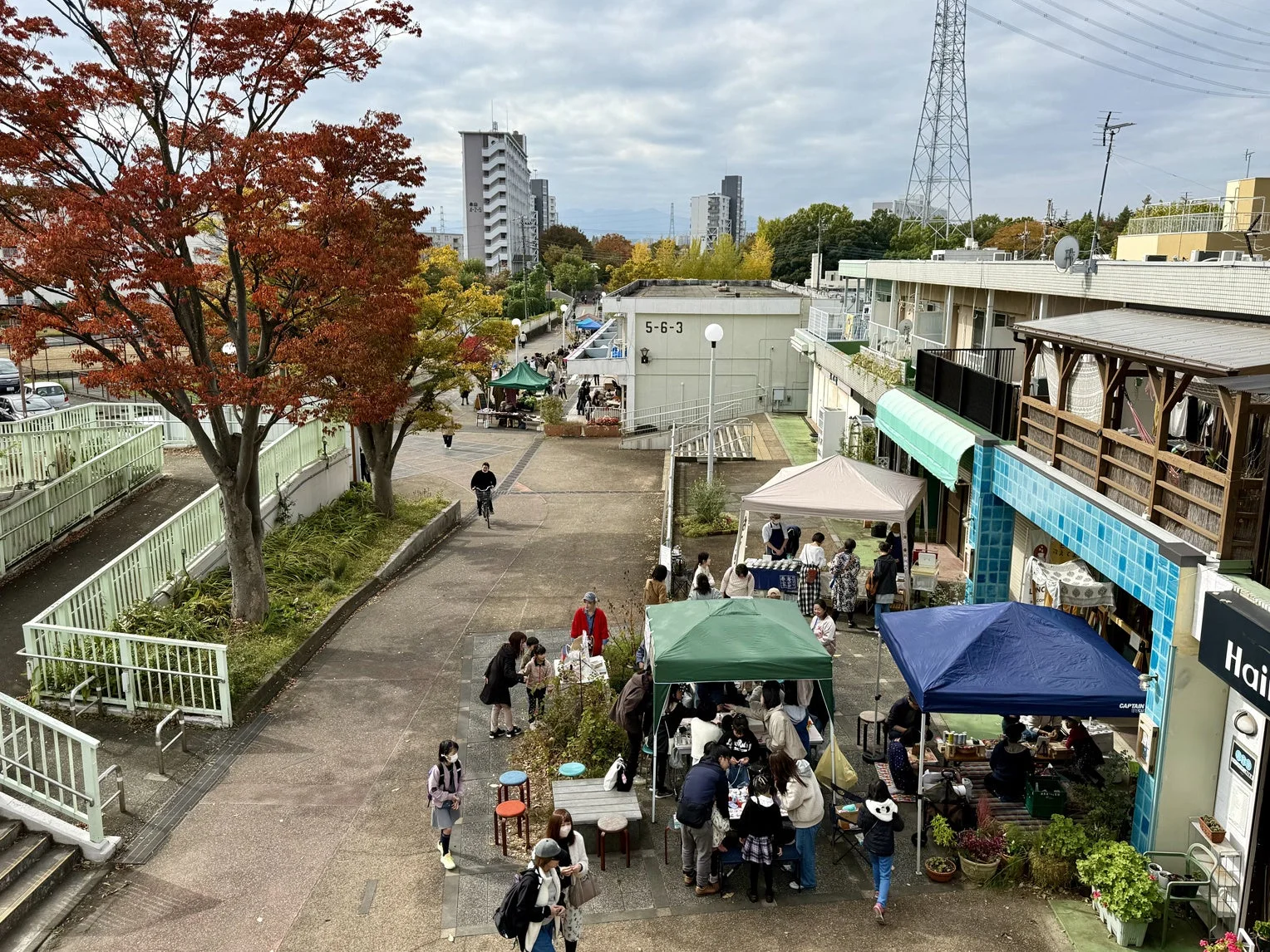 屋外イベントの様子