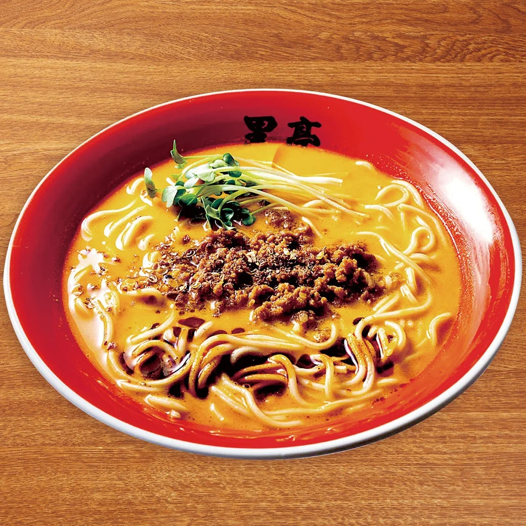 熊本ラーメン 黒亭の花椒白胡麻担々麺