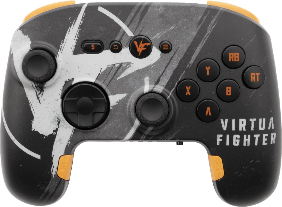 コントローラー背面と拡張ボタン