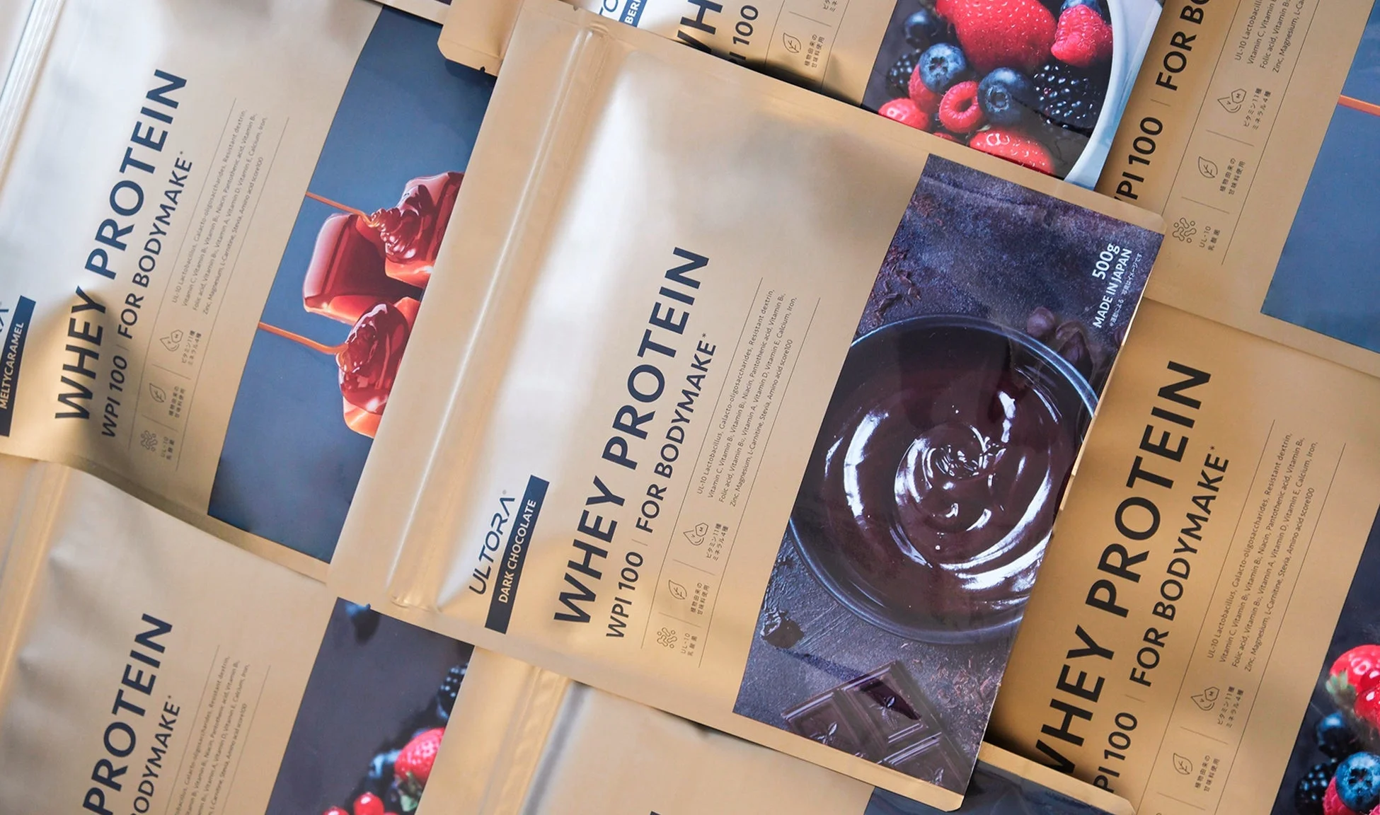 ULTORA WHEY PROTEIN WPI100のパッケージ