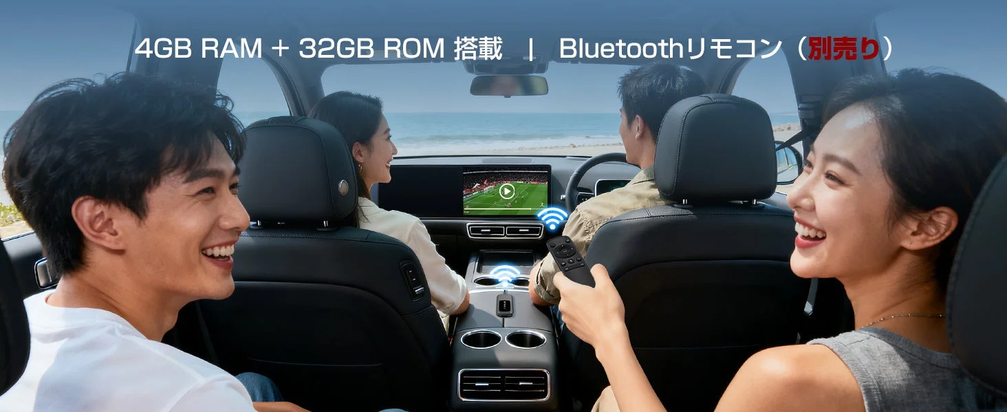 メモリ構成とBluetoothリモコン