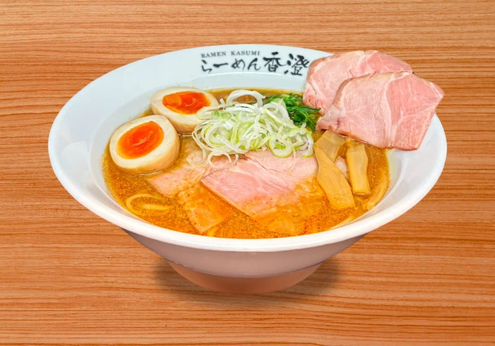 魚介出汁の味噌ラーメン