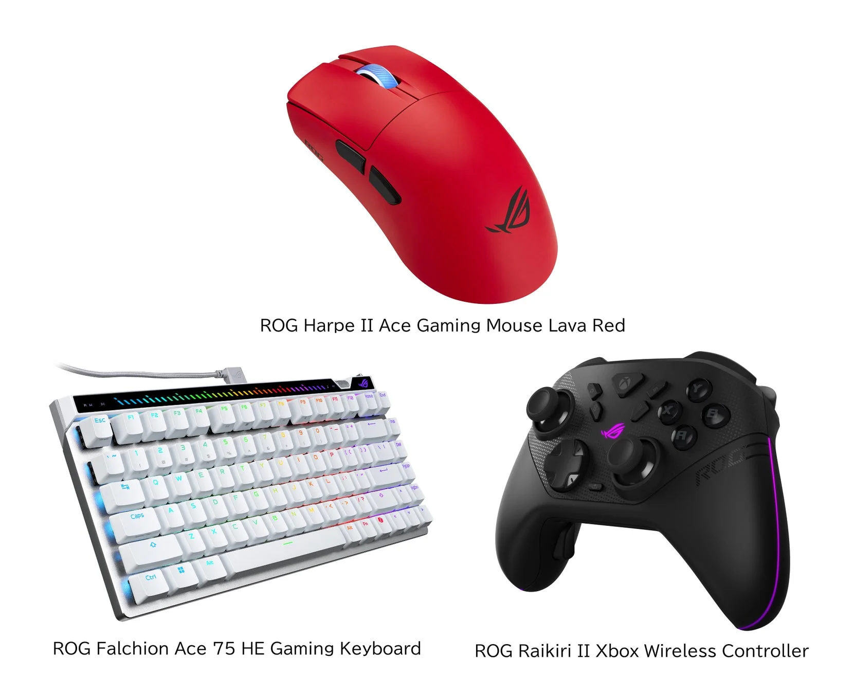 ASUS ROGゲーミングデバイス3製品