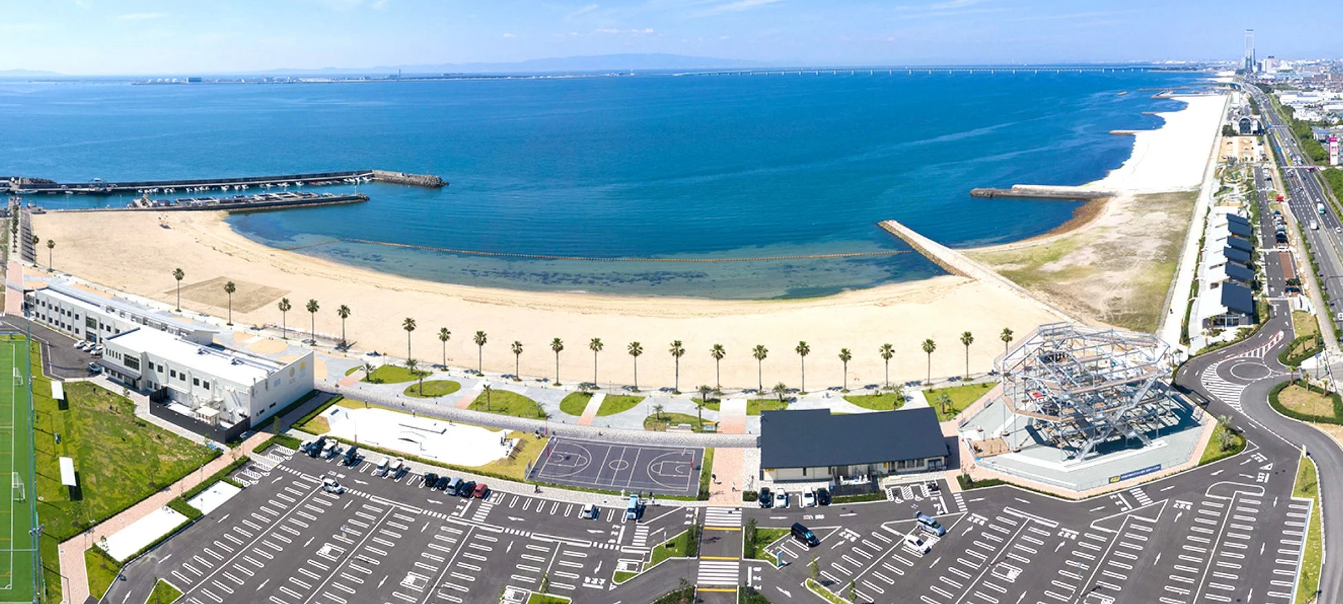 SENNAN LONG PARKの空撮画像