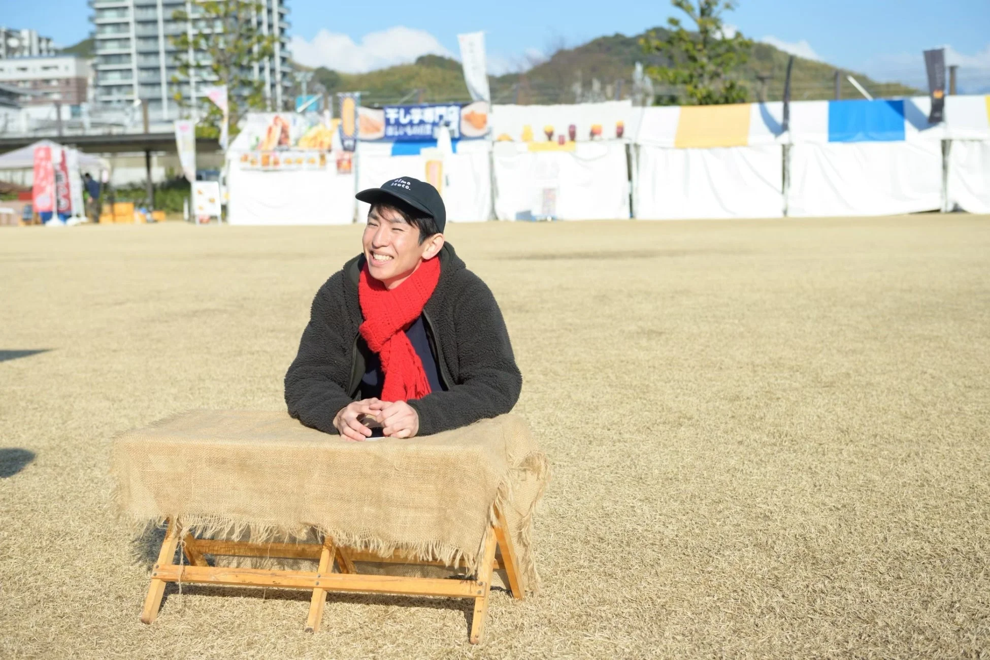 おいもフェスSHIZUOKA主催者の片寄裕介氏