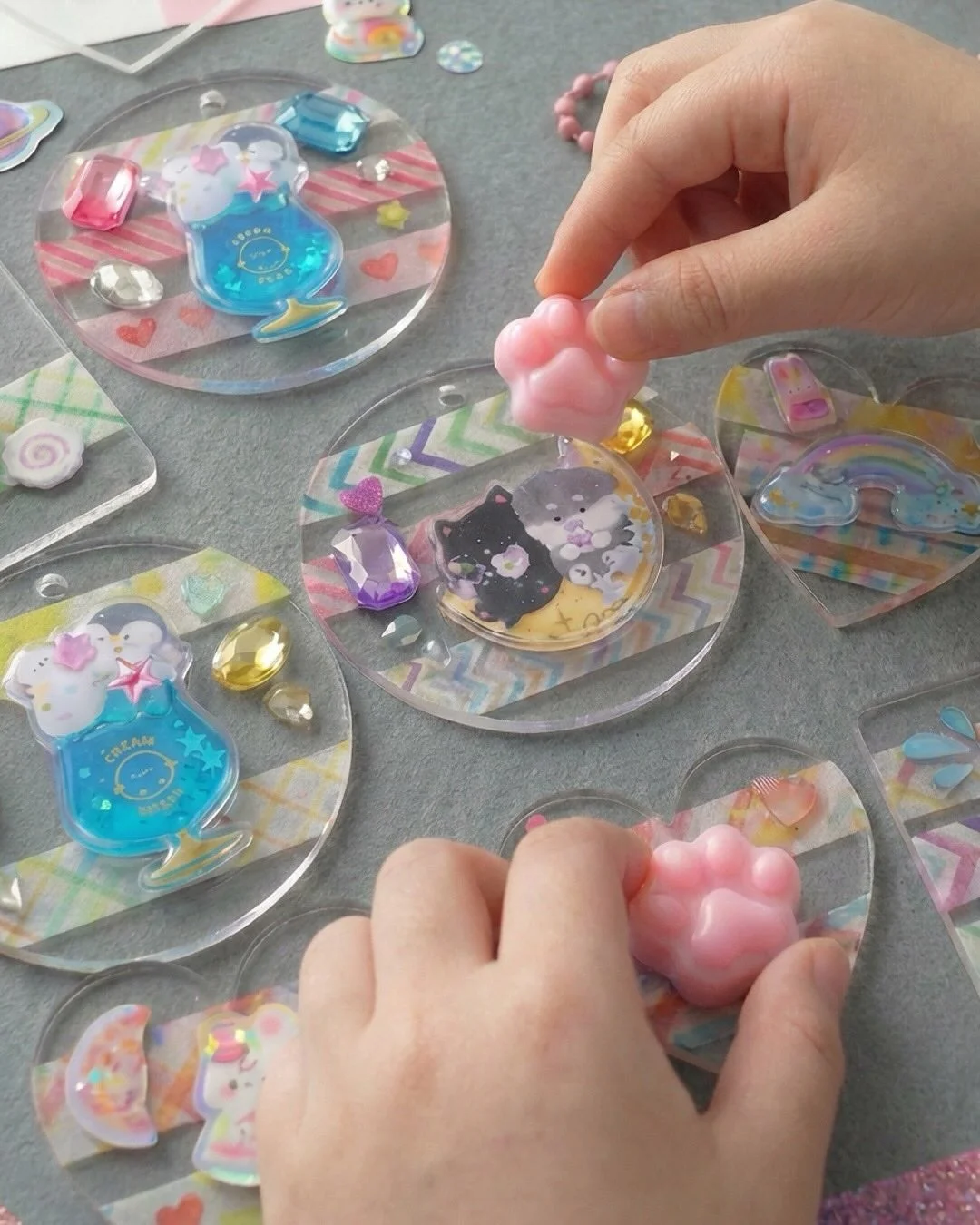 オリジナルシールワークショップ