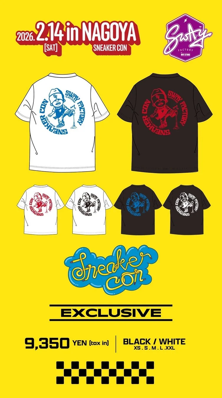 Sneaker Con x SWAY FACTORY by MFC STORE TEE