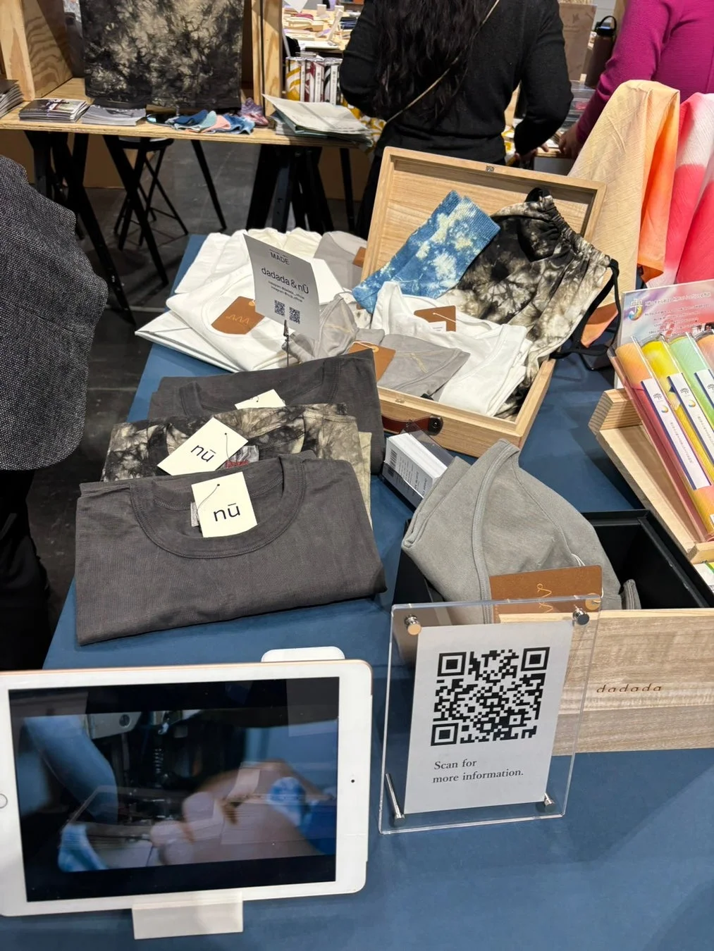 dadadaブースの様子