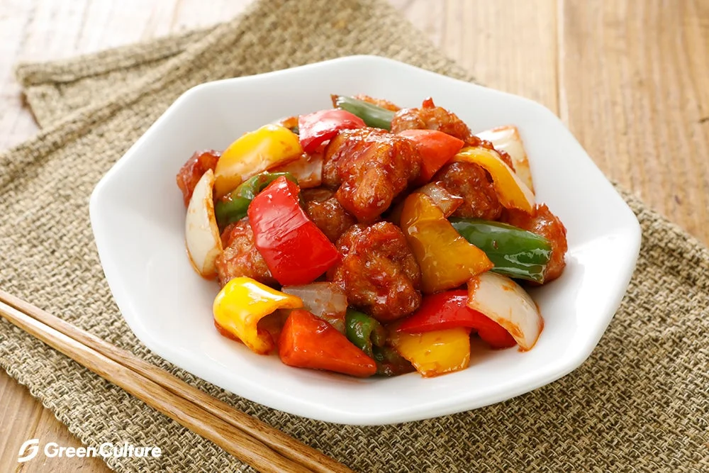 酢豚風の料理に使える大豆ミートブロック