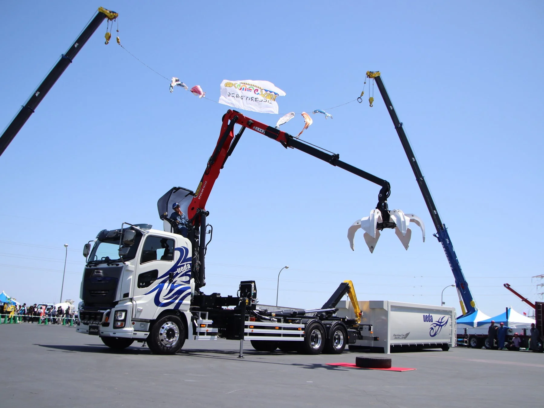 働くのりもの実演パフォーマンス