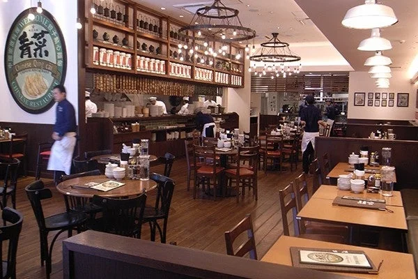 中華 青菜 店舗内観